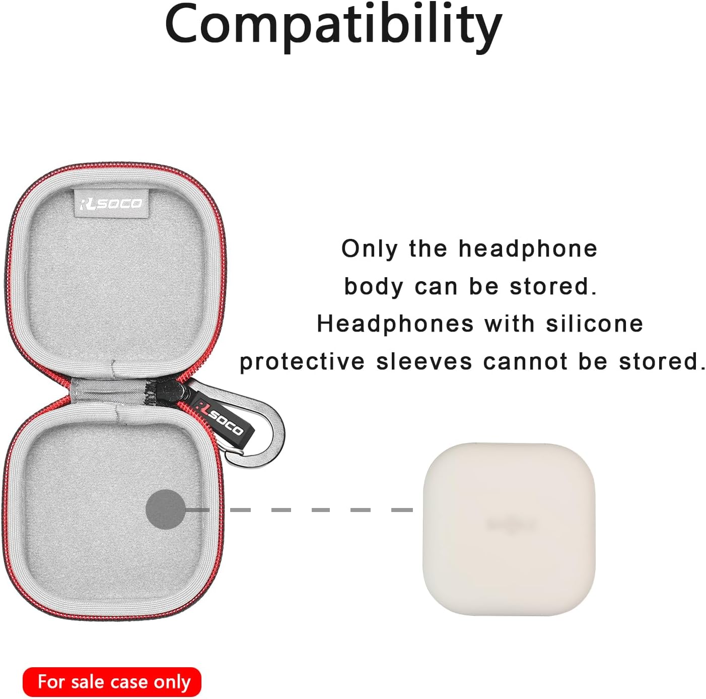 RLSOCO Hard Case for SHOKZ NEW - огляд і ціна Headphone Case Hard