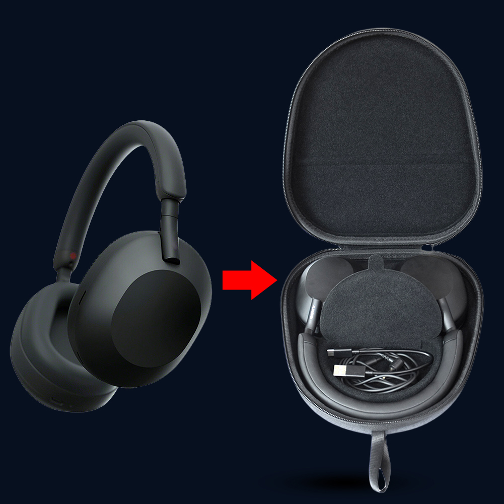 Hard Carrying Case Shockproof  - огляд і ціна Headphone Case Hard